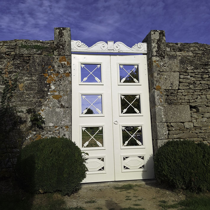 Portail d&rsquo;accès d&rsquo;un domaine